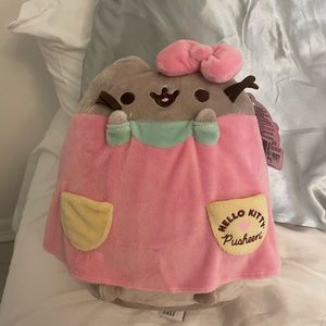 hello kitty x pusheen collab